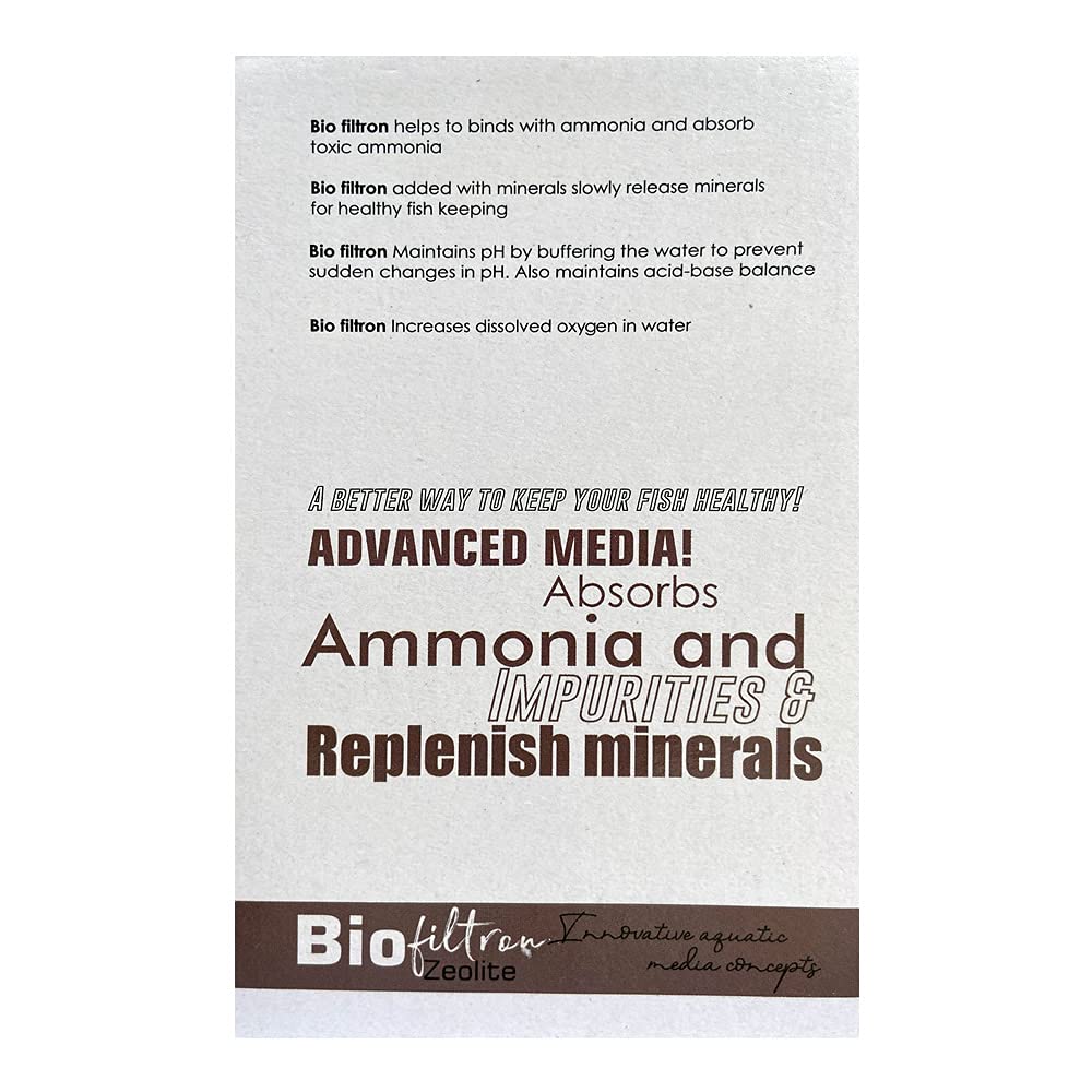 Bio filtron Zeolite Filter Media 650ml / 500g