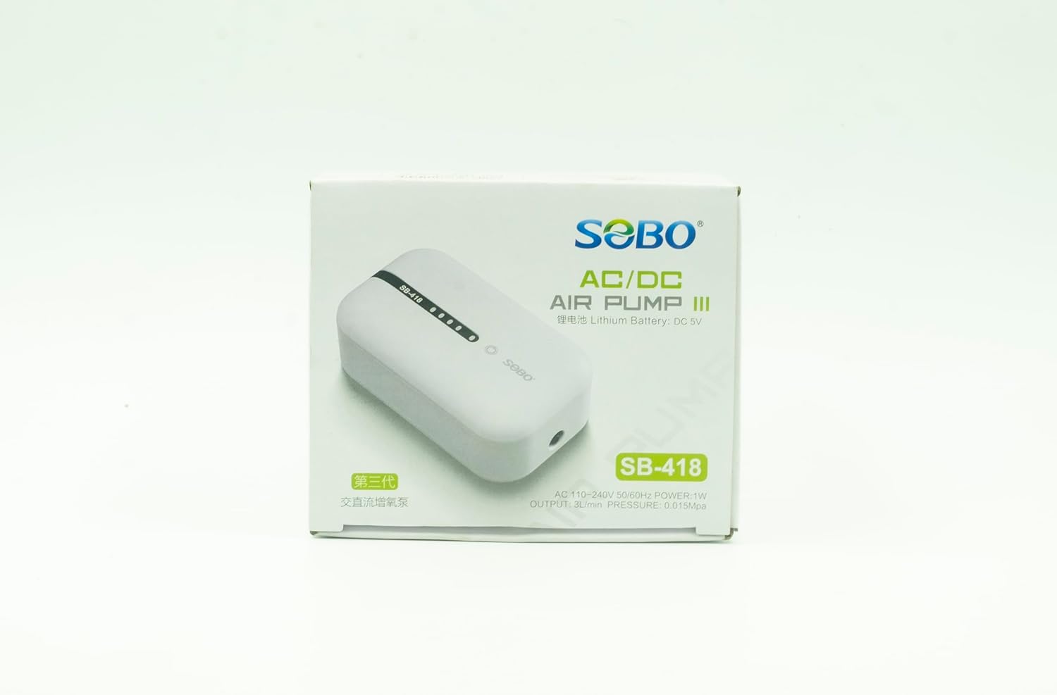 Sobo 418 ac dc pump