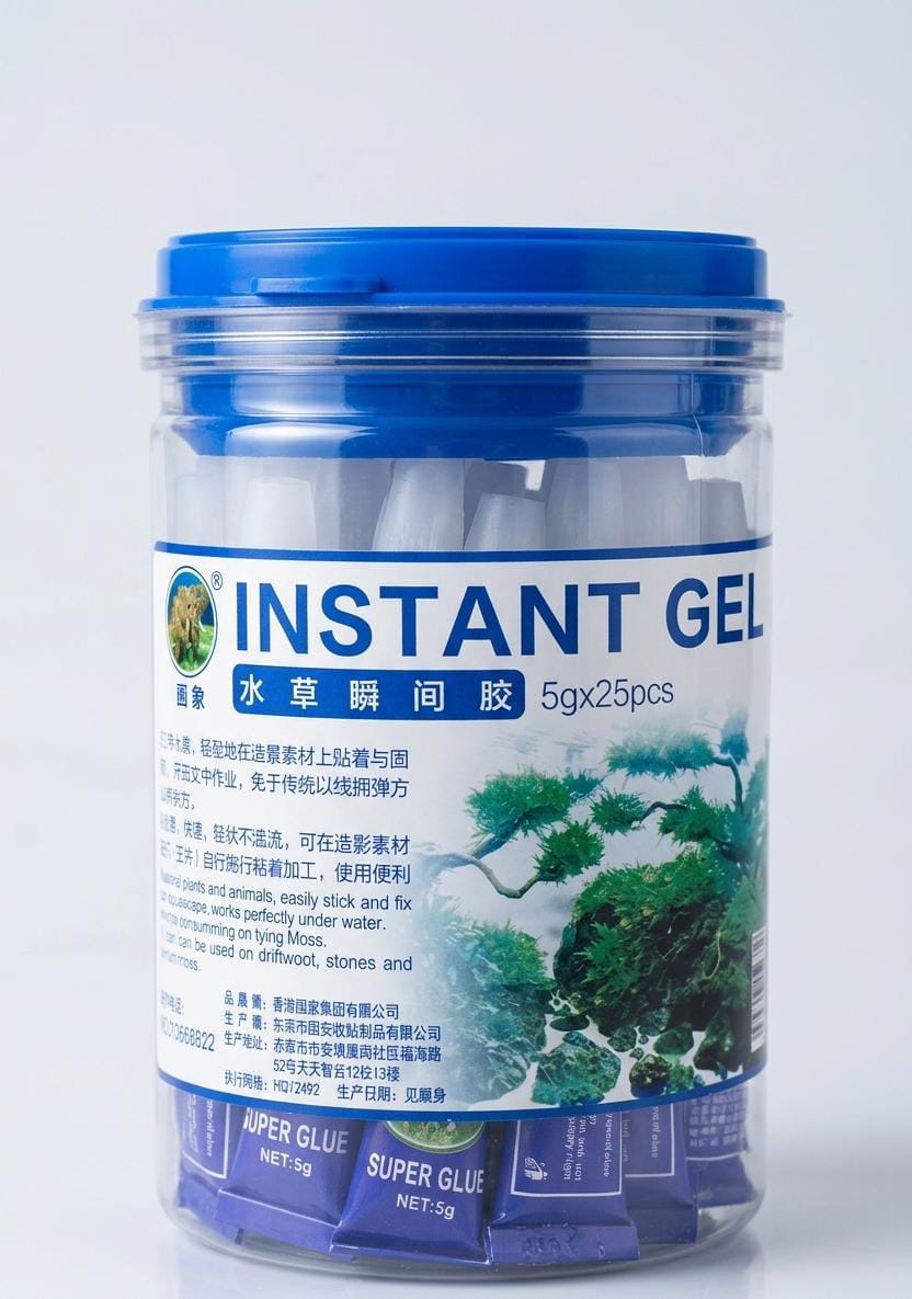Instant Gel – Plant Glue for Aquariums & Terrariums